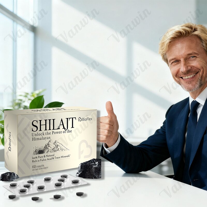 Shilajit Tablets - In Stock Pure Organic Himalayan Adult Antioxidant Private Label
