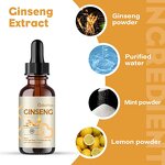 Red Ginseng Liquid - China Factory OEM 60ml Energy Drink Supplement for Men