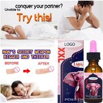 Men's Massage Oil - Hot Vanwin 10ml Big Male Enhancement Pure Essential Oil