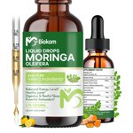 Moringa Liquid Drops - OEM Turmeric Vitamin C E Black Pepper Energy Immune