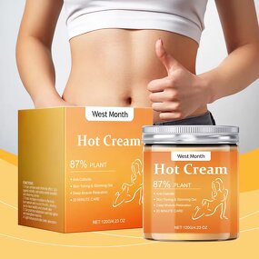 Tummy Fat Burner Hot Cream - ODM OEM Natural Fast Weight Loss Cellulite Shaping