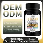 Ashwagandha Shilajit Capsules - Ultra Gold Himalayan Herbal Men Supplement