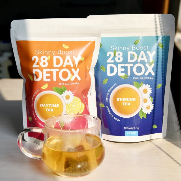 28 Day Detox Evening Tea - Vanwin Organic Firm-Abs Skinny Boost Slimming Box