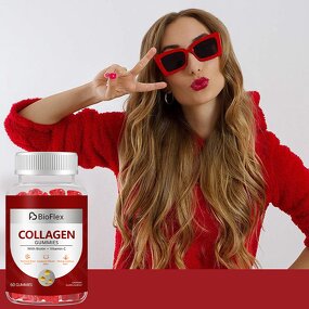 Collagen Biotin Gummies - Vanwin Private Label Vitamin C Hair Skin Nails Immunity