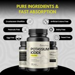 Potassium Iodine Tablets - 130mg 120 Count Immunity Thyroid Support