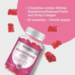 Glutathione Collagen Gummies - Vanwin OEM/ODM Nature Glow Skin Whitening