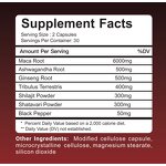 Men's Maca Plus Capsules - OEM ODM Black Maca Male Energy Enhancement