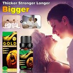 XL Men's Massage Oil - RTS Safe Nourishing Repairing Max Man Pennis Enlarge