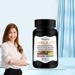 Ashwagandha Shilajit Capsules - Ultra Gold Himalayan Herbal Men Supplement