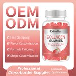 Collagen Hair Gummies - Private Label Hydrolyzed Zinc Skin Whitening Multivitamin