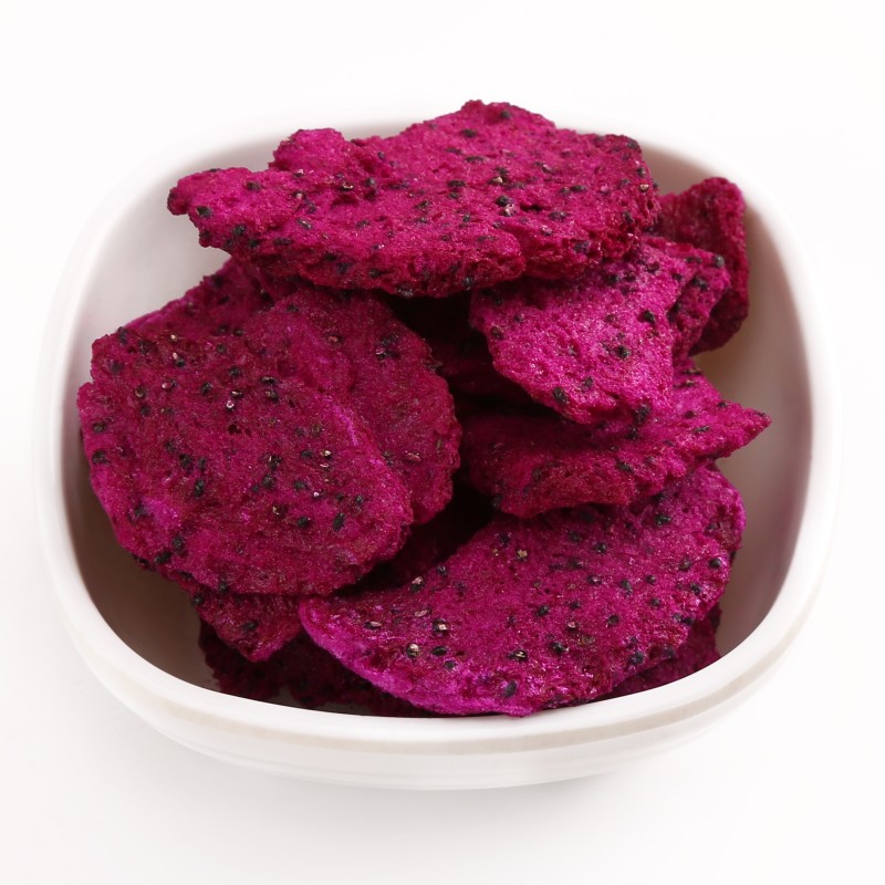 Dragon Fruit Manufacturer - Freeze Dried Pitaya Slice Powder