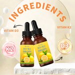 Vitamin D3 K2 Drops Manufacturer - Adult Plant-Based Liquid Wholesale