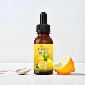 Vitamin D3 K2 Drops Manufacturer - Adult Plant-Based Liquid Wholesale