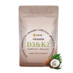 Vitamin D3 K2 Softgels Manufacturer - Private Label Daily Dietary Supplement