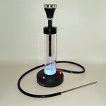 Hookah Set Manufacturer - Acrylic Aluminum with Starry LED Light One Hose