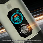 Electric Hookah Manufacturer - 15000mAh Portable with TFT Screen Temperature Knob