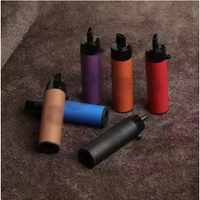 Hookah Mouth Tips Manufacturer - Portable with Chain Reusable Multi-Color Leather