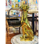 Resin Shisha Set Manufacturer - Creative Large Gold Durbin Luxury Dog Gift