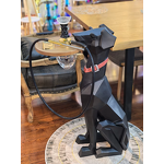 Resin Shisha Set Manufacturer - Creative Large Gold Durbin Luxury Dog Gift