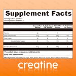 Creatine Monohydrate Gummies - 90 Count Vegan Non-GMO 1.5g Focus Strength Endurance