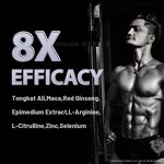 Man Power Energy Coffee - Instant Tongkat Ali Ginseng Black Maca Male Vitality Private Label