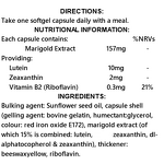 Eye Health Capsules - 90 Day Pack Lutein Zeaxanthin Vitamin B2 Eye Supplement