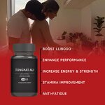 X-POWER-MEN Capsules - Tongkat Ali Eurycoma Longifolia Root Powder Longjack Supplement