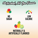 Cocktail Mixer Variety Pack - 4 Flavors Punch Pina Colada Strawberry Daiquiri 40 Pack