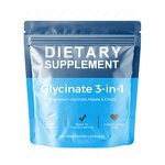 Triple Magnesium Tablets - 1800mg Glycinate Malate Citrate 90 Vegan Muscle Nerve Support