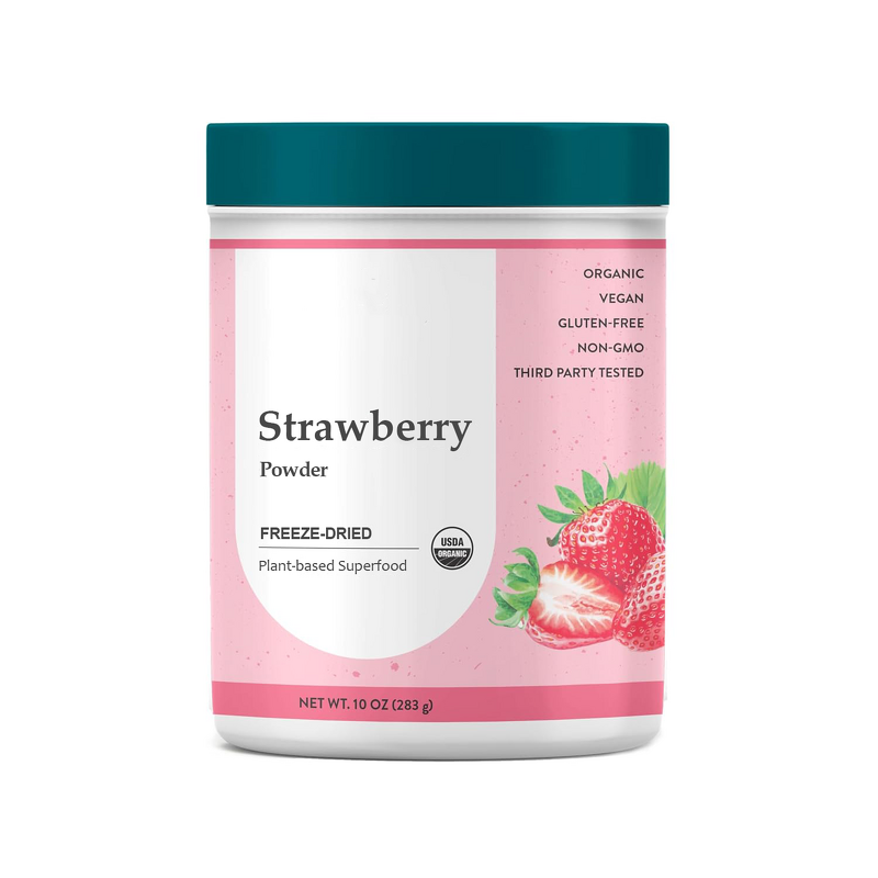 Freeze Dried Strawberry Powder - Wholesale High Quality Factory Supply Bulk Superfood