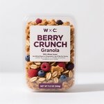 Berry Crunch Granola - Small Batch Custom Whole Grain Mixed Nuts 3g Fiber 9.2oz