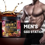 Man Power Energy Coffee - Instant Tongkat Ali Ginseng Black Maca Male Vitality Private Label