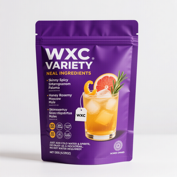 Skinny Cocktail Mix Variety Pack - Spicy Margarita Paloma Cosmopolitan Moscow Mule