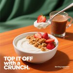 Berry Crunch Granola - Small Batch Custom Whole Grain Mixed Nuts 3g Fiber 9.2oz