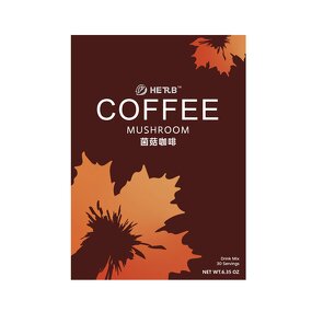 Organic Mushroom Coffee - Multiple Beneficial Fungi Energy Focus Immunity Support