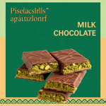 Dubai Pistachio Chocolate Bar - Premium Shredded Phyllo Dough Viral Dessert