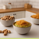 Kunafa Cream Spread - 20% Pure Pistachios Sweet Creamy Dubai Chocolate Filling