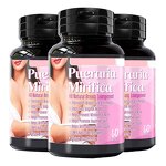 Breast Enlargement Capsules - Organic Pueraria Mirifica 60 Count Butt Enhancement Supplement