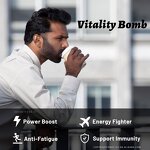 Man Power Energy Coffee - Instant Tongkat Ali Ginseng Black Maca Male Vitality Private Label