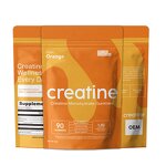 Creatine Monohydrate Gummies - 90 Count Vegan Non-GMO 1.5g Focus Strength Endurance