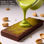 Pistachio Cream Spread - Rich Nutty Filling for Dubai Chocolate Desserts