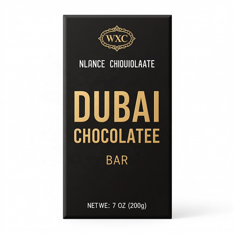 Dubai Pistachio Chocolate Bar - Premium Shredded Phyllo Dough Viral Dessert