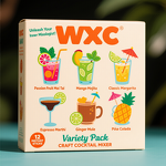 Cocktail Mixer Variety Pack - 12 Ct Mocktail Non Alcoholic Real Agave Drinks
