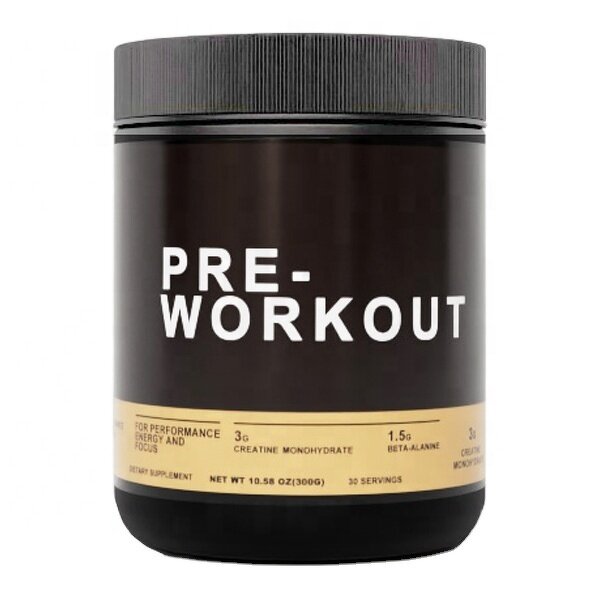 Pre Workout Powder - Beta Alanine Citrulline Malate Keto 300mg Fast Acting Men Women