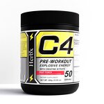 Pre-Workout Energy Powder - NSF Certified 180g Creatine Beta-Alanine Performance Blend