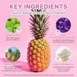 Pineapple Probiotic Gummies - Factory Direct Adult Pregnant Women Cross-Border