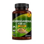 Ashwagandha KSM 66 Capsules - ISO Factory Fast Delivery Root Seed Multiple Packaging