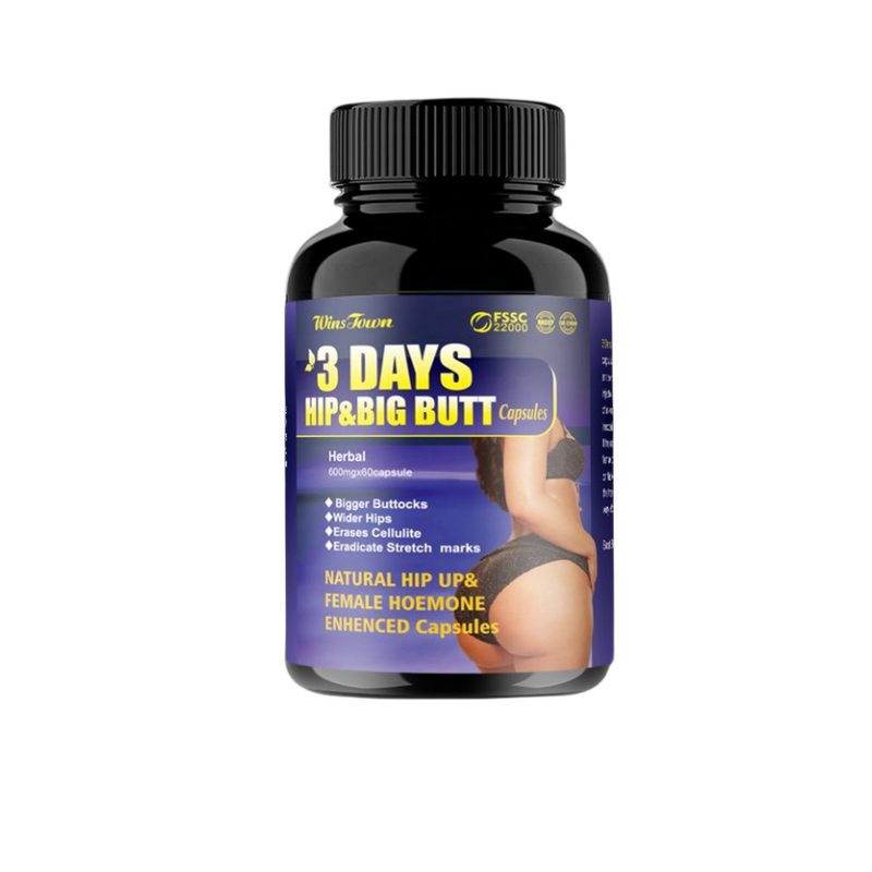3-Day Glute Growth Capsules - OEM Premium Firming Butt Enhancement Adults Only
