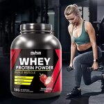 Strawberry Whey Protein Powder - Amazon Cross Border Customizable Supplement