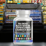 Shilajit Lions Mane Capsules - OEM Premium Sea Moss Ashwagandha Immunity